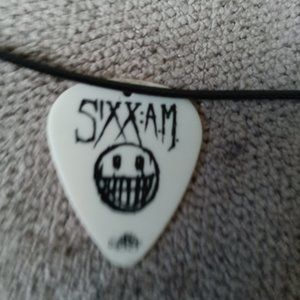 SIXX A.M. GUITAR PICK NECKLACE
